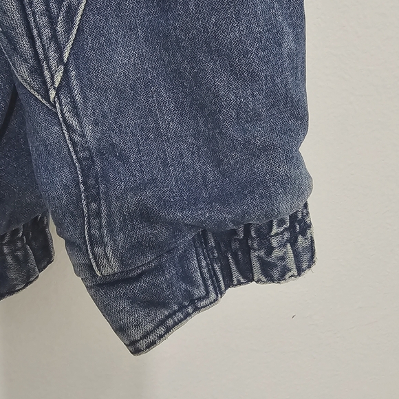 Hot Spices Vintage Denim & Plaid Western Fringe Jacket - Picture 7 of 10